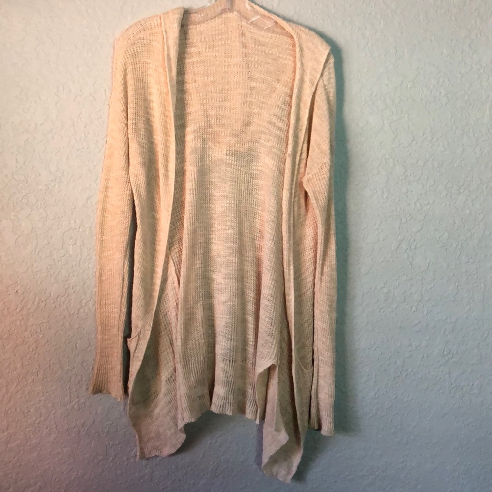 Tan/Cream Cardigan